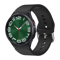 Λουράκι Σιλικόνης Soft Band Sonique για Samsung Galaxy Watch 4/5/6/7/FE Μαύρο