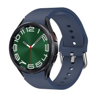 Λουράκι Σιλικόνης Soft Band Sonique για Samsung Galaxy Watch 4/5/6/7/FE Μπλε Σκούρο