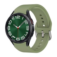 Λουράκι Σιλικόνης Soft Band Sonique για Samsung Galaxy Watch 4/5/6/7/FE Χακί