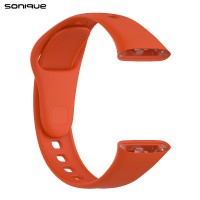 Λουράκι Σιλικόνης Sonique Color για Xiaomi Redmi Watch 3 Πορτοκαλί