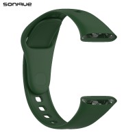 Λουράκι Σιλικόνης Sonique Color για Xiaomi Redmi Watch 3 Πράσινο Σκούρο