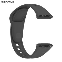 Λουράκι Σιλικόνης Sonique Color για Xiaomi Redmi Watch 3 Σκούρο Γκρι