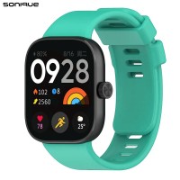 Λουράκι Σιλικόνης Sonique Color για Xiaomi Redmi Watch 4 / Watch 5 / Smart band 8/9 pro Βεραμάν