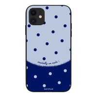 Θήκη Sonique Delulu Polka Era Series για Apple iPhone 11 Blue Mentally