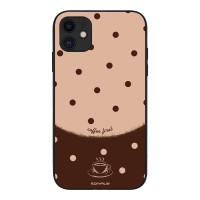 Θήκη Sonique Delulu Polka Era Series για Apple iPhone 11 Coffee First