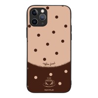 Θήκη Sonique Delulu Polka Era Series για Apple iPhone 11 Pro Coffee First