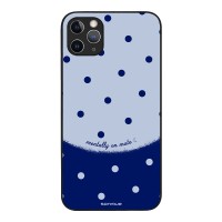 Θήκη Sonique Delulu Polka Era Series για Apple iPhone 11 Pro Max Blue Mentally