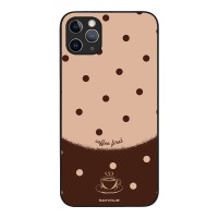 Θήκη Sonique Delulu Polka Era Series για Apple iPhone 11 Pro Max Coffee First