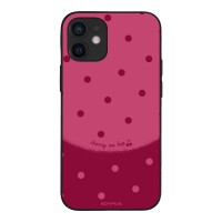 Θήκη Sonique Delulu Polka Era Series για Apple iPhone 12 mini Top Cherry