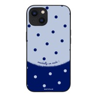 Θήκη Sonique Delulu Polka Era Series για Apple iPhone 13 Blue Mentally