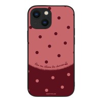 Θήκη Sonique Delulu Polka Era Series για Apple iPhone 13 Mini Blame Cherries