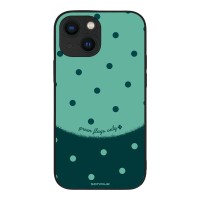 Θήκη Sonique Delulu Polka Era Series για Apple iPhone 13 Mini Green Flags