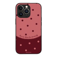 Θήκη Sonique Delulu Polka Era Series για Apple iPhone 13 Pro Blame Cherries