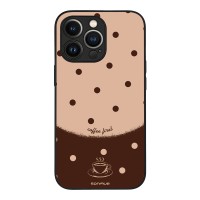 Θήκη Sonique Delulu Polka Era Series για Apple iPhone 13 Pro Coffee First
