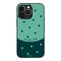 Θήκη Sonique Delulu Polka Era Series για Apple iPhone 13 Pro Green Flags