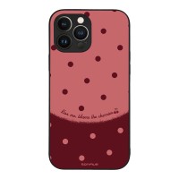 Θήκη Sonique Delulu Polka Era Series για Apple iPhone 13 Pro Max Blame Cherries