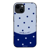 Θήκη Sonique Delulu Polka Era Series για Apple iPhone 14 Blue Mentally