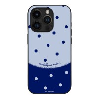 Θήκη Sonique Delulu Polka Era Series για Apple iPhone 14 Pro Blue Mentally