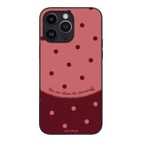 Θήκη Sonique Delulu Polka Era Series για Apple iPhone 14 Pro Max Blame Cherries
