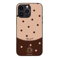 Θήκη Sonique Delulu Polka Era Series για Apple iPhone 14 Pro Max Coffee First