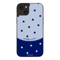 Θήκη Sonique Delulu Polka Era Series για Apple iPhone 15 Plus Blue Mentally