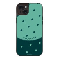 Θήκη Sonique Delulu Polka Era Series για Apple iPhone 15 Plus Green Flags