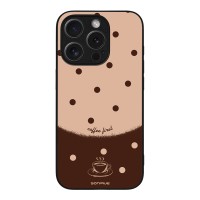Θήκη Sonique Delulu Polka Era Series για Apple iPhone 15 Pro Coffee First