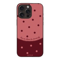 Θήκη Sonique Delulu Polka Era Series για Apple iPhone 15 Pro Max Blame Cherries