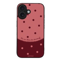 Θήκη Sonique Delulu Polka Era Series για Apple iPhone 16 Blame Cherries