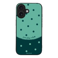 Θήκη Sonique Delulu Polka Era Series για Apple iPhone 16 Green Flags