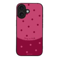Θήκη Sonique Delulu Polka Era Series για Apple iPhone 16 Top Cherry