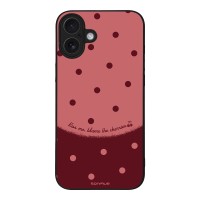 Θήκη Sonique Delulu Polka Era Series για Apple iPhone 16 Plus Blame Cherries