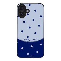 Θήκη Sonique Delulu Polka Era Series για Apple iPhone 16 Plus Blue Mentally