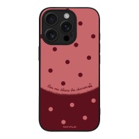 Θήκη Sonique Delulu Polka Era Series για Apple iPhone 16 Pro Blame Cherries