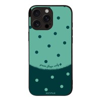 Θήκη Sonique Delulu Polka Era Series για Apple iPhone 16 Pro Max Green Flags
