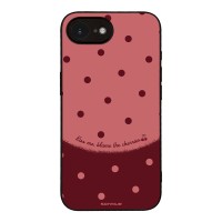 Θήκη Sonique Delulu Polka Era Series για Apple iPhone 16e / iPhone 17e Blame Cherries