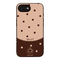 Θήκη Sonique Delulu Polka Era Series για Apple iPhone 16e / iPhone 17e Coffee First