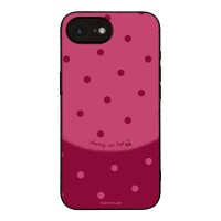 Θήκη Sonique Delulu Polka Era Series για Apple iPhone 16e / iPhone 17e Top Cherry