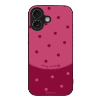 Θήκη Sonique Delulu Polka Era Series για Apple iPhone 17 Top Cherry