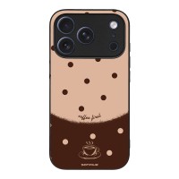 Θήκη Sonique Delulu Polka Era Series για Apple iPhone 17 Pro Coffee First