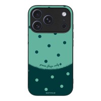 Θήκη Sonique Delulu Polka Era Series για Apple iPhone 17 Pro Green Flags