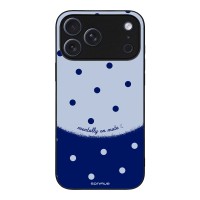 Θήκη Sonique Delulu Polka Era Series για Apple iPhone 17 Pro Max Blue Mentally