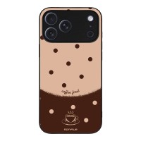 Θήκη Sonique Delulu Polka Era Series για Apple iPhone 17 Pro Max Coffee First