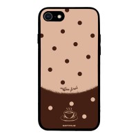 Θήκη Sonique Delulu Polka Era Series για Apple iPhone 7 / iPhone 8 / iPhone SE 2020 / iPhone SE 2022 Coffee First