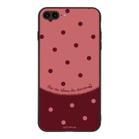 Θήκη Sonique Delulu Polka Era Series για Apple iPhone 7 Plus / iPhone 8 Plus Blame Cherries