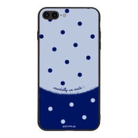 Θήκη Sonique Delulu Polka Era Series για Apple iPhone 7 Plus / iPhone 8 Plus Blue Mentally