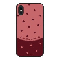 Θήκη Sonique Delulu Polka Era Series για Apple iPhone X / iPhone XS Blame Cherries