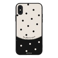 Θήκη Sonique Delulu Polka Era Series για Apple iPhone X / iPhone XS Too Glam