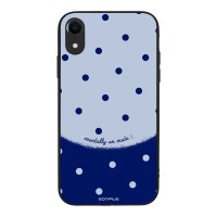 Θήκη Sonique Delulu Polka Era Series για Apple iPhone XR Blue Mentally
