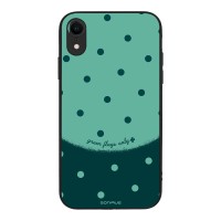 Θήκη Sonique Delulu Polka Era Series για Apple iPhone XR Green Flags